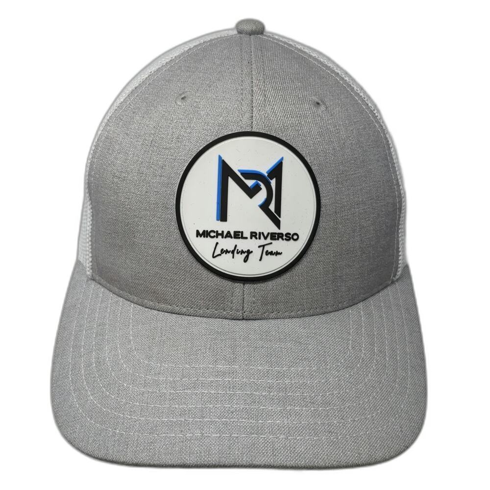 OTTO Trucker Hat Gray One Size Michael Riverso Lending Team Mesh Snapback Hat